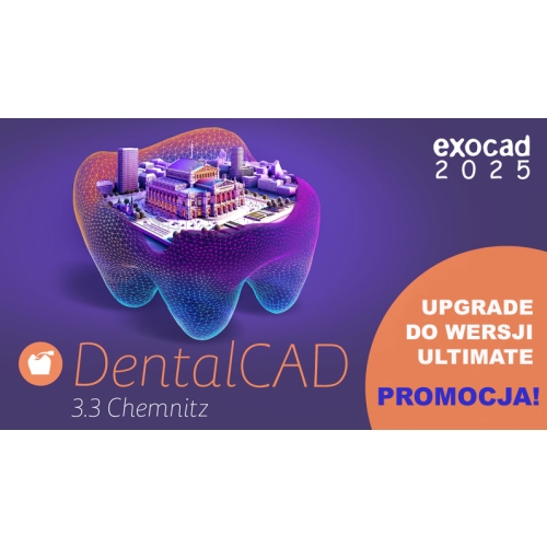 PROMOCJA - Pakiet ULTIMATE DentalCAD Chemnitz 3.3 wersja Core