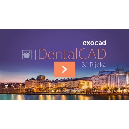 EXOCAD DentalCAD Rijeka 3.1 wersja FLEX